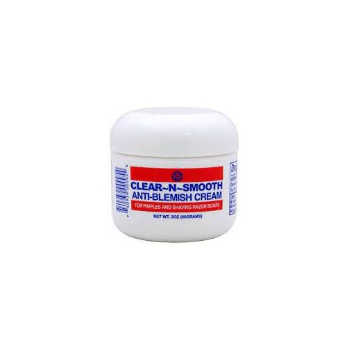 Clear N Smooth Anti-Blemish Acne Medicating Cream 60G-White