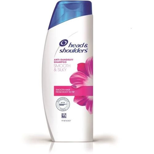 Head & Shoulders Smooth & Silky Anti Dandruff Shampoo 400Ml-White