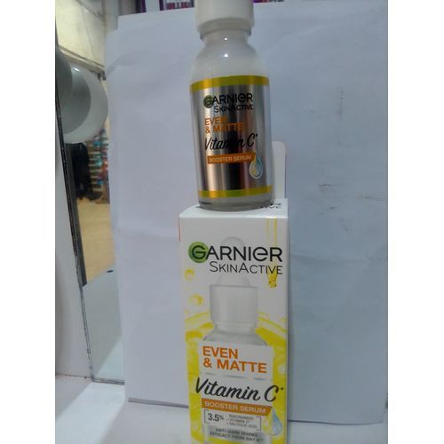 Garnier Even & Matte Vitamin C* High  Concetration Booster Serum -Yellow