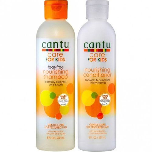 Cantu Care for Kids Tear-Free Nourishing Shampoo & Conditioner Twin