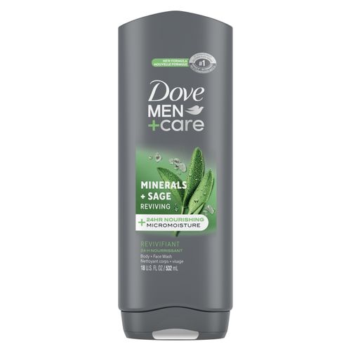 Dove Men+Care Mineral + Sage Reviving Body + Face Wash