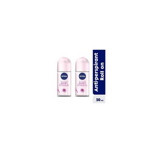 NIVEA Deo Roll On Pearl & Beauty 50ml - 2Pack