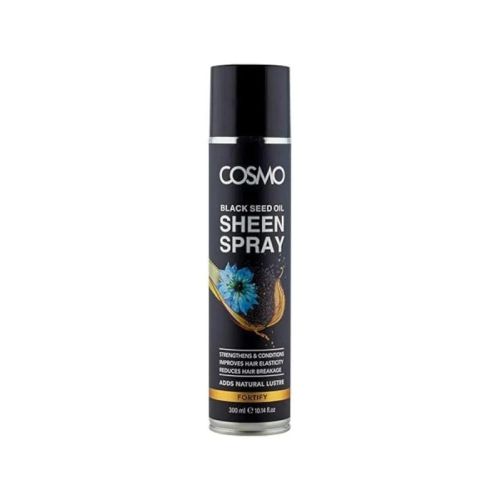 Cosmo Blackseed Oil Sheen Spray 300Ml-Black