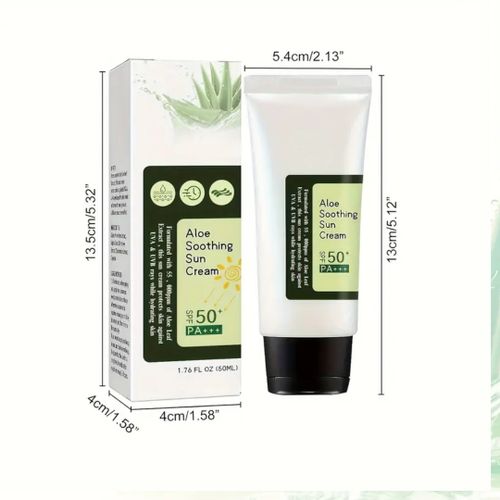 Aloe  Soothing Sun Cream SPF 50+ PA+++ – Ultimate Sun Protection & Skin Soothing Formula