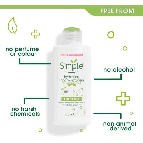 Simple Kind To Skin Hydrating Light Moisturiser 125 ml