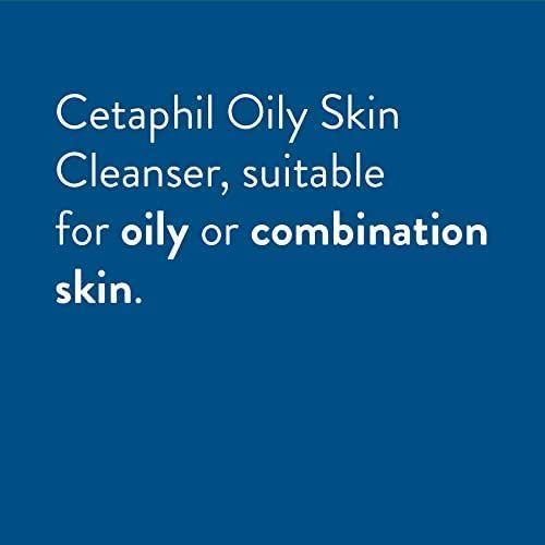 Cetaphil Oily Skin Face Cleanser, For Oily And Combination Sensitive Skin, Gentle Foaming Action, 236ml