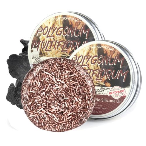 Greys Hair Darkening Shampoo Bar, Blackening (polygonum Multiflorum for Grey Hair