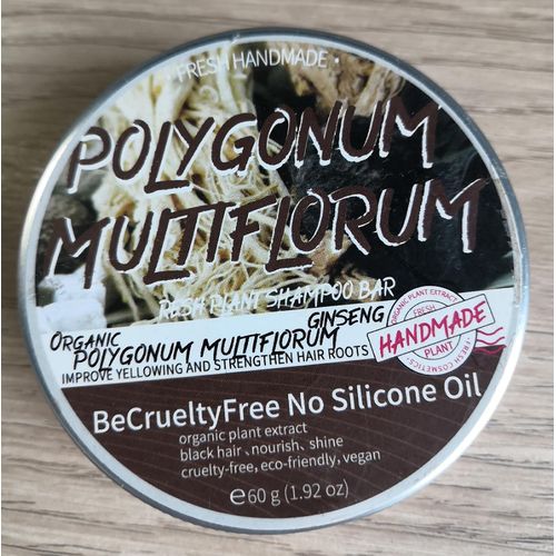 Greys Hair Darkening Shampoo Bar, Blackening (polygonum Multiflorum for Grey Hair