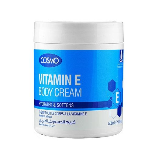 Cosmo Vitamin E Body Cream 500Ml-White