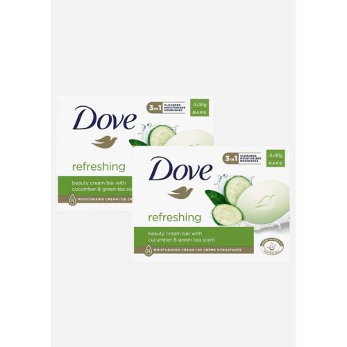 Dove Dove Soap Cucumber /Fresh Touch 135g - 2pcs