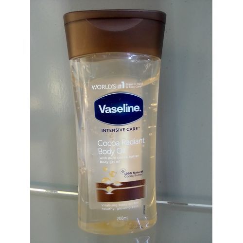 Vaseline Original Cocoa Radiant Body Gel Oil
