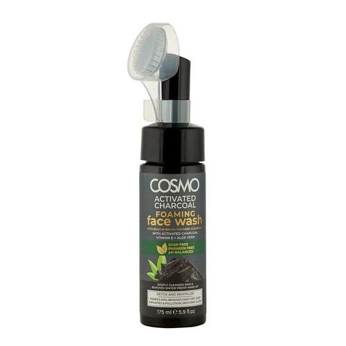 Cosmo Activated Charcoal Foaming Face Wash-175Ml