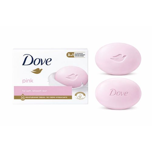 Dove Dove Soap Pink 135g (Body Cream Pink 150ml) 2pcs