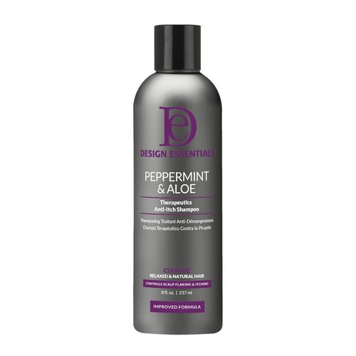 Design Essentials Peppermint And Aloe Anti Itch Shampoo 237Ml-Black