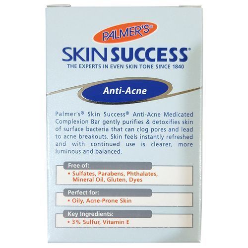Palmer'S Skin Success Eventone Medicated Anti-Acne Complexion Soap Bar 100g