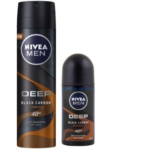 NIVEA NIVEA DEEP ESPRESSO BUNDLE ( Spray 150ml + Rollon 50ml)