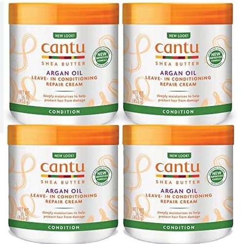 Cantu Argan Oil Leave In Conditioning Repair Cream - 453gm