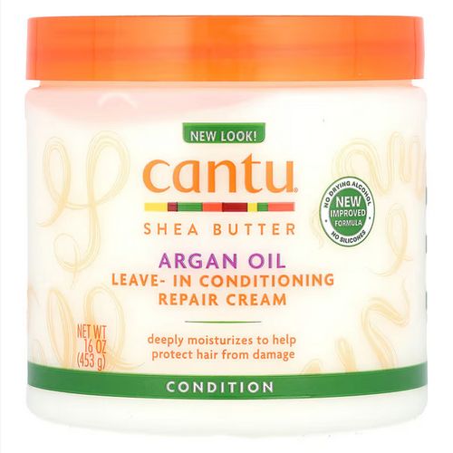 Cantu Argan Oil Leave In Conditioning Repair Cream - 453gm