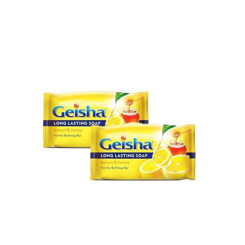 Geisha Geisha 2pcs Lemon & Honey Soap - 200g