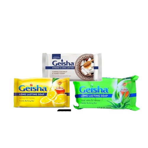 Geisha Geisha 3pcs Aloe Vera Coconut Lemon &Honey 200g