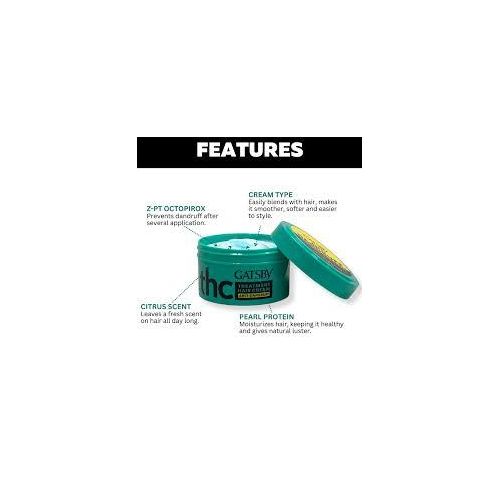 Gatsby THC Anti-Dandruff Treatment Hair Cream