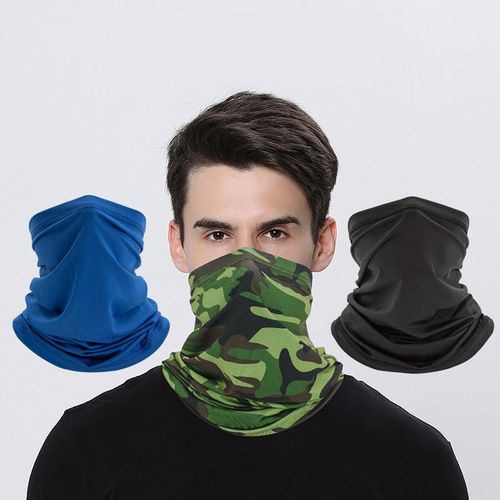 Breathable Ice Silk Face Mask Cool Bandana Neck Gaiter