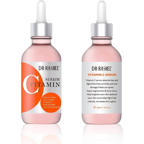 DR Rashel Vitamin C , Retinol & Hyaluronic Acid Complete Facial Serum Moisturizing Repair Set , Size ( 1.01 oz x 3 Pack Face Serum )