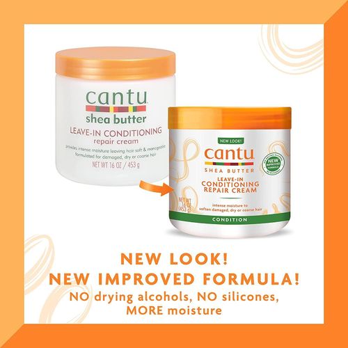 Cantu Shea Butter Leave In Conditioning  Repair Cream - 453gm