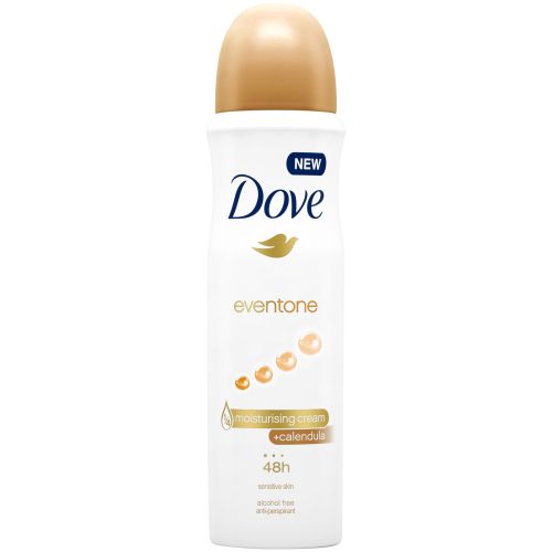Dove Dove Body Spray Eventone Sensitive Skin 150ml (Soap Argan Oil 135) 2pcs
