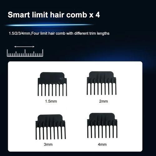 RichRipple T9 USB Charging Beard Trimmer Electric Clipper Hair Kit With Limit Comb