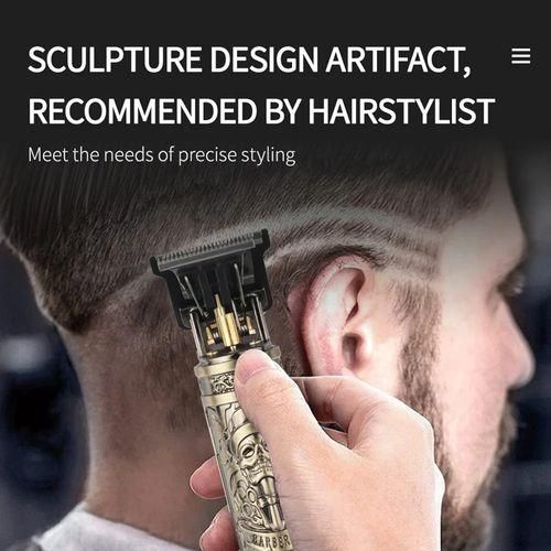 RichRipple T9 USB Charging Beard Trimmer Electric Clipper Hair Kit With Limit Comb