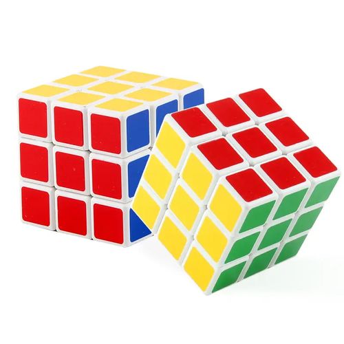 3x3 Magic Puzzle Cube ABS Plastic Race Speed Cube Educational Toys for Adults and Children