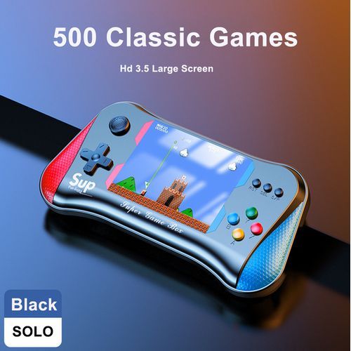 Portable Video Game Console, 3.5 Inches, HD, With 500 Games