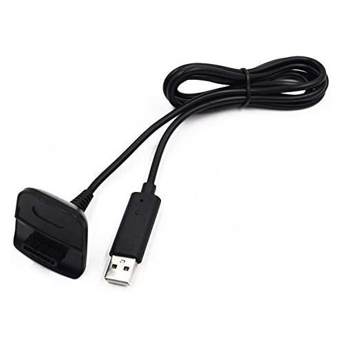 Microsoft Xbox 360 Play & Charge Kit (Charger and Battery)  - Black