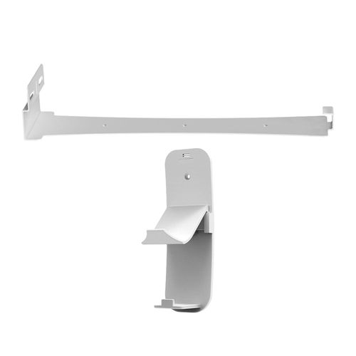 Slim  Wall Mount Bracket Heavy Duty White
