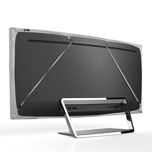 Indoor TV Cover 43 Inch, TV, Black; black