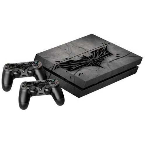 LEBAIQI Bats Pattern Protective Skin Sticker Cover Skin Sticker For PS4 Game Console