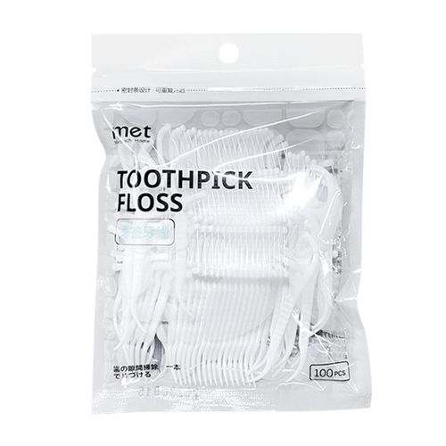 Portable Smart Dental Floss Holder Reusable Refillable Disposable Dental Floss Storage Case for Home Personal Daily Use,100pcs NO5235