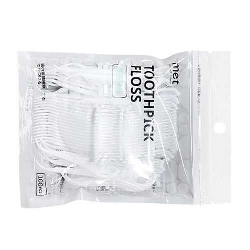 Portable Smart Dental Floss Holder Reusable Refillable Disposable Dental Floss Storage Case for Home Personal Daily Use,100pcs NO5235