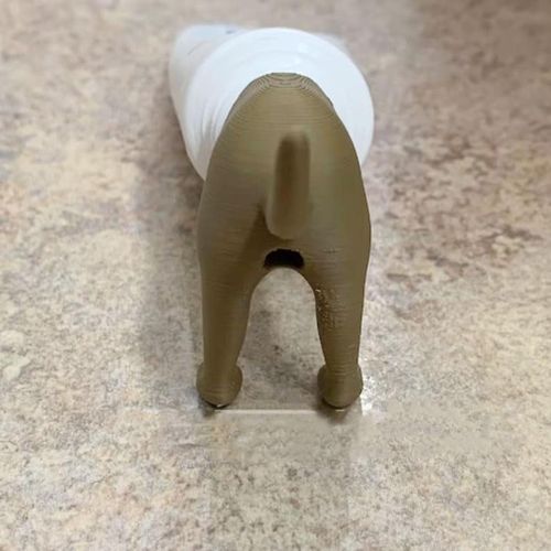 Toothpaste Topper Reusable Toothpaste Squeezer For Brown