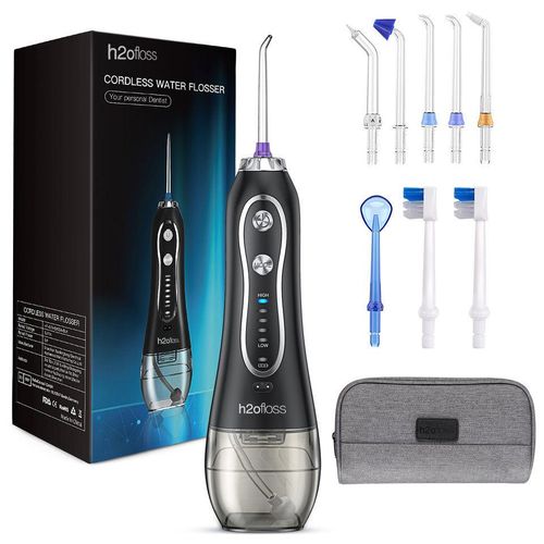 H2Ofloss HF6 Water Flosser Oral Irrigator, Automatic Water Flosser, Oral Care Device, Oral Irrigator