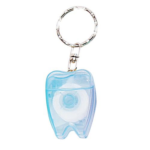 Portable Floss Keychain Essentials Tool Cleaner Tooth Blue