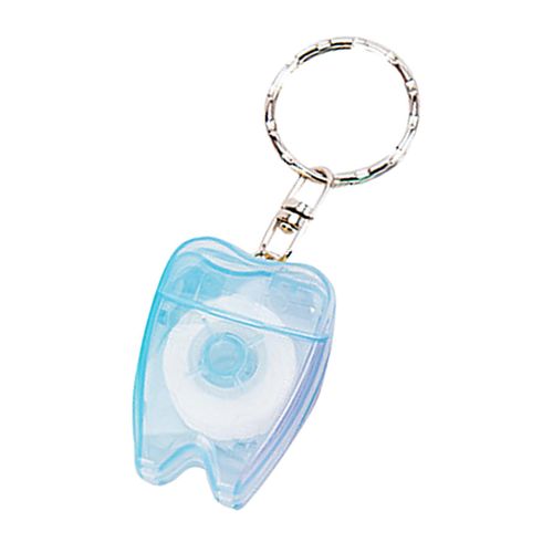 Portable Floss Keychain Essentials Tool Cleaner Tooth Blue