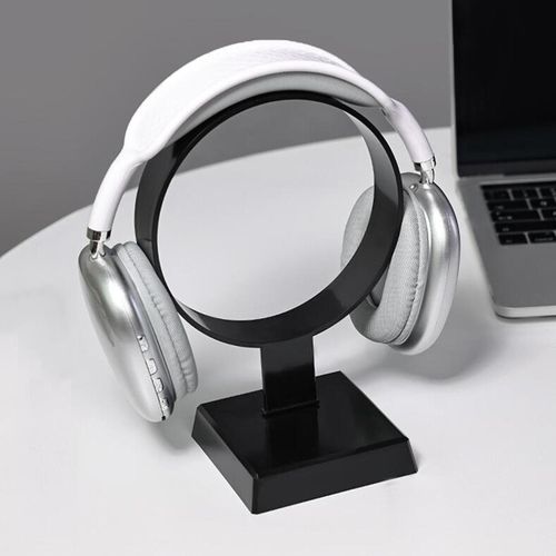 Headphone Headset Stand Stable Support Transparent Black