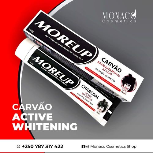 More up charcoal whitening tooth paste