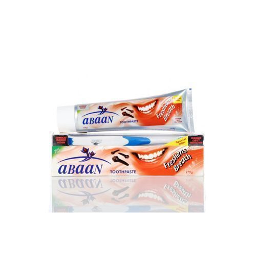 Other Abaan Mint Fresh Tooth Paste with Tooth Brush - White 175g