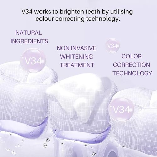 Lanthome 50ml Teeth Cleaning Whitening Mousse Deep Cigarette Stains Repair Bright Neutralizes Yellow Tones Plaques Fresh Breath