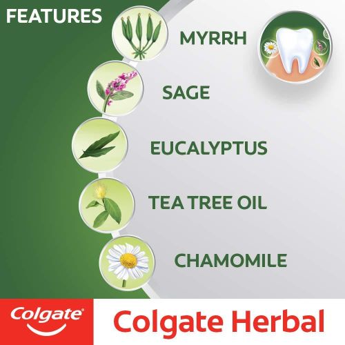 Colgate 6 IN 1 Herbal Toothpaste 70g And Imperial Leather Classic Bath Soap- 175g