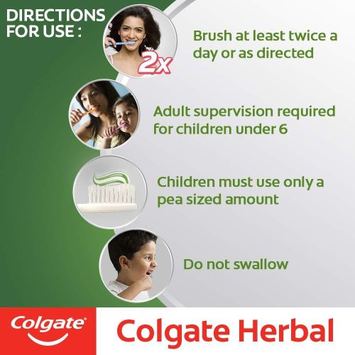 Colgate 6 IN 1 Herbal Toothpaste 70g And Imperial Leather Classic Bath Soap- 175g