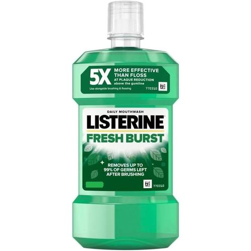 Listerine Fresh Burst Mouthwash, 750ml
